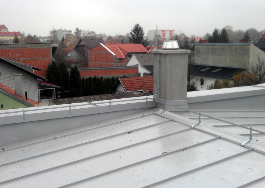 Montaža strelovodov