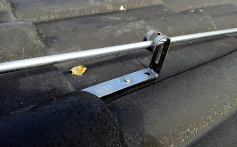 Montaža strelovodov