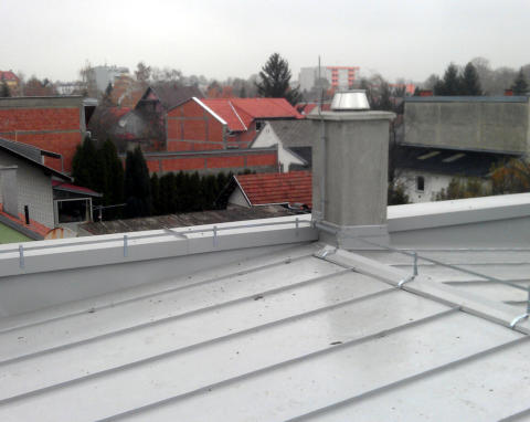 Montaža strelovodov